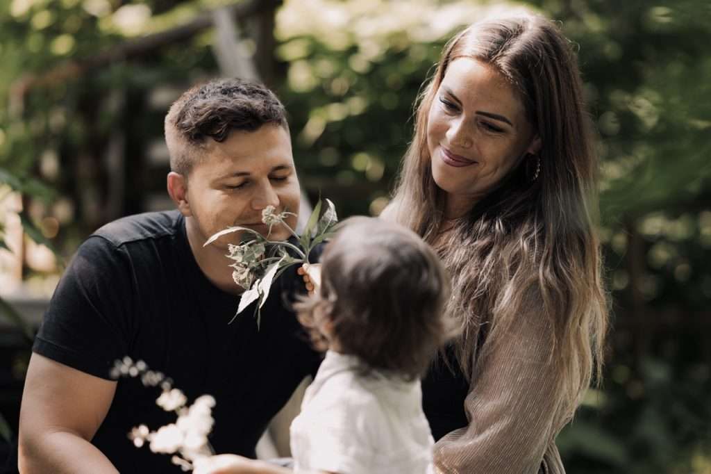 Engagement-Shooting im wunderschönen Wassergarten in Mitterskirchen