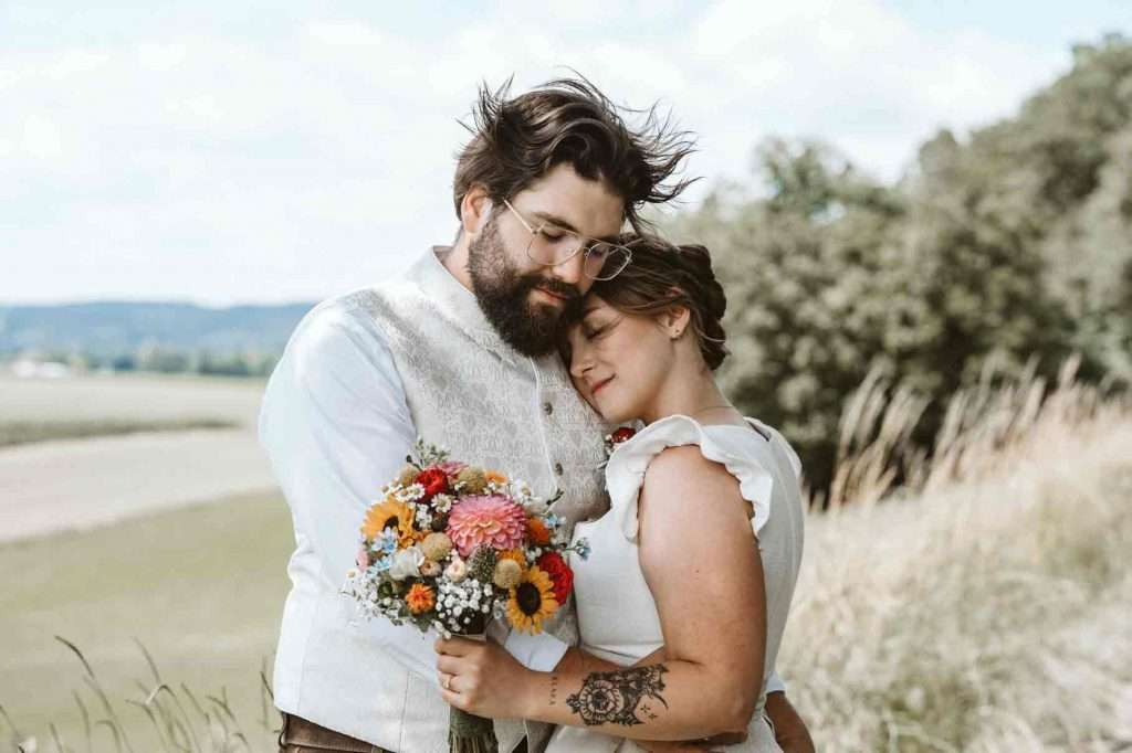 Brautpaarshooting mit viel Emotionen