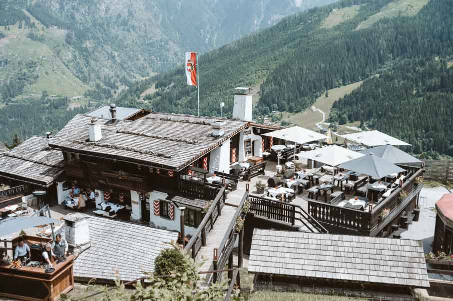 Feierlocation in Bellevue Alm in Bad Gastein